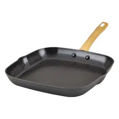 FARBERWARE - Plancha Grill 27cm Aluminio antiadherente cerámico Negro