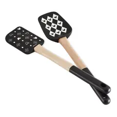 FARBERWARE - Set x2 espátulas de silicona Colección Disney Home Monochrome
