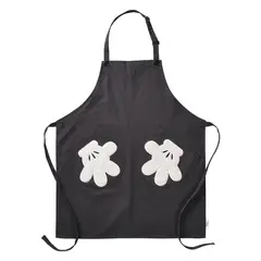 DISNEY - Delantal ajustable con bolsillos Home Monochrome Farberware
