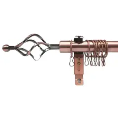 SALA FABULOSA - Tubo graduable de cortina extendible de 2.10 a 4 mts - Bronce