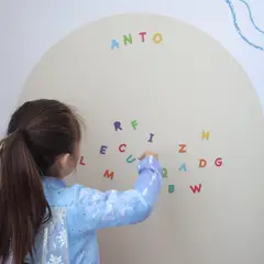 PZR PIZARRAS ADHESIVAS - Pizarra Adhesiva Magnética Infantil Arco Ivory 115 x 75 cm