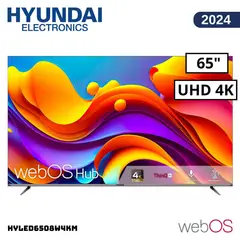 HYUNDAI - Televisor 65 UHD 4K WebOS HYLED6508W4KM Nuevo