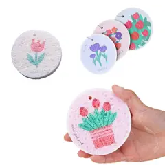 GENERICO - Esponja de bambu para lavar platos set de 3