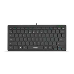 MICRONICS - Teclado Multimedia PASCAL+ SLIM MIC K500 USB