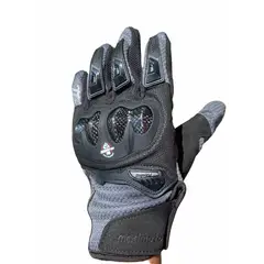 GENERICO - GUANTES MADMOTOR PLOMO TALLA M