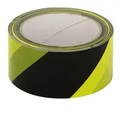 GENERICO - Cinta adhesiva cebra señalización set de 3