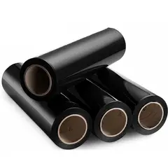 GENERICO - Stretch Film de embalaje 2.5Kg 20 50cm plástico - Negro