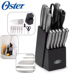 OSTER - Taco de Cuchillos Acero 14 Piezas
