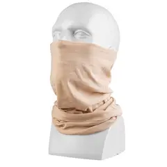GENERICO - Protector cortaviento bandana BEIGE  moto ciclismo
