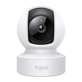 TP LINK - Cámara de Seguridad Giratoria Wi-Fi FullHD 1080p Tapo C202