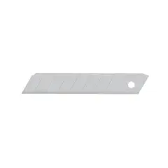 TRUPER - Estuche con 10 cuchillas SK4 de 18 mm para cutter,