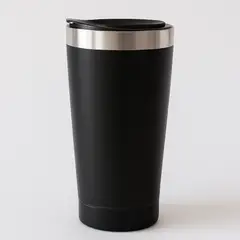 GENERICO - Vaso Térmico con Parlante Bluetooth y Destapador Negro BUYTITI CH-M245