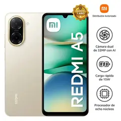XIAOMI - Celular Redmi A5 3GB + 64GB Dual SIM 4G Oro Arenoso