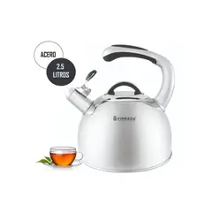 FINEZZA - Tetera 2.5 lt acero inoxidable FF-T0040
