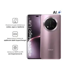 HONOR - MAGIC 7 LITE 5G MORADO - 8RAM 256GB REGISTRADO