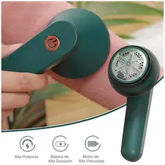 GENERICO - Removedor Eléctrico Quita pelusas Pelos Bolitas de Ropa Inalámbrico Recargable