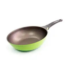 ROICHEN - Sarten Wok Antiadherente 28cm Verde Natural 10854
