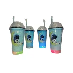 GENERICO - Vaso Tomatodo modelo Astronauta con Luces Celeste