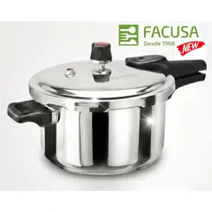 FACUSA - Olla a presión 5 Litros Acero Inoxidable