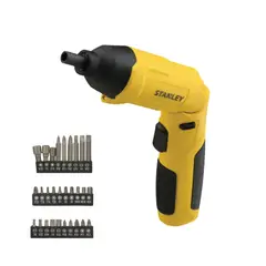 STANLEY - ATORNILLADOR INALÁMBRICO 4V+ 30 ACCESORIOS, SCS4K-B2