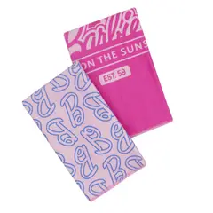 BARBIE - Set de toalla x2