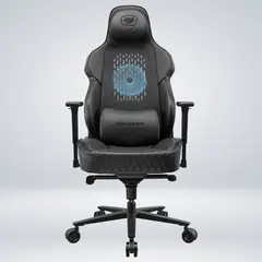 COUGAR - SILLA NXSYS AERO BLACK VENTILADOR RGB ALMOHADA LUMBAR - ESPALDA