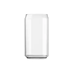 CRISTAR - VASO DE VIDRIO ESTILO LATA DE 12 OZ X 12 UNIDADES