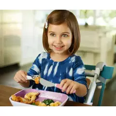 MUNCHKIN - Plato Munchkin antideslizante y sin divisiones - Pack x 2