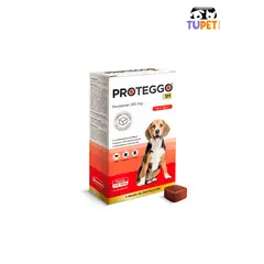 PROTEGGO - Antipulgas Para Perro 3M 10 -20 Kg 1 Tableta
