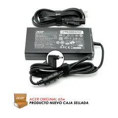 ACER - Cargador 65w NUEVO ORIGINAL