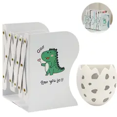 ELMEJORPRECIO - Organizador Extensible para Libros con Separadores M4