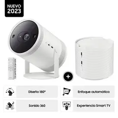 SAMSUNG - Proyector Samsung The Freestyle 2da Gen Full HD SP-LFF3CLAXXPE + Batería Portable