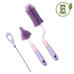 BABY - Cepillos de Limpieza para Biberones Botellas y Accesorios de Lactancia