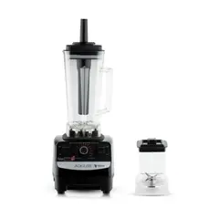 GENERICO - LICUADORA 2 EN 1 DE 2400W COLOR NEGRO 2L 6 CUCHILLA