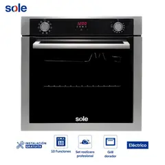 SOLE - Horno Empotrable de 73 Litros SOLHO012V2