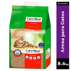 CATS BEST - Arena para Gatos Original 8.60 kg