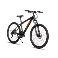 BEST - Bicicleta Bestia Aro 29 Aluminio 21V negro con naranja