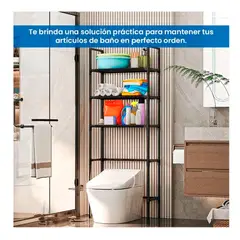 GENERICO - Estante baño 3 Niveles Rack Multiuso Soporte