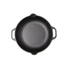 VICTORIA - SARTÉN PAELLERA VICTORIA DE HIERRO FUNDIDO 33 CM O 13 PULGADAS CON ASAS