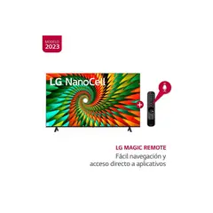 LG - Televisor 55 Nanocell 4k Thinq Ai 55nano77sra 2023