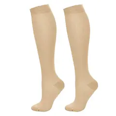 GENERICO - Medias De Compresión anti varices - Color Entero 15-20 mmHg