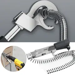 ROSH - Llave Gasfitería Premium + Adaptador Pistola para Clavos