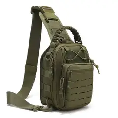 GENERICO - Morral Táctico de Alta Calidad Reforzado - Color Verde