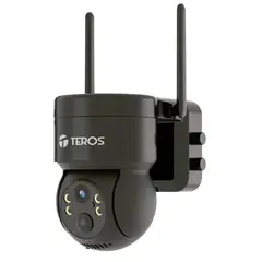 TEROS - CÁMARA SOLAR INTELIGENTE RESOLUCIÓN 3 MP WI-FI NEGRO