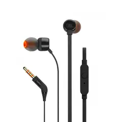 JBL - Audífonos Pure Bass Sound 3.5 mm JBL T110 Negro