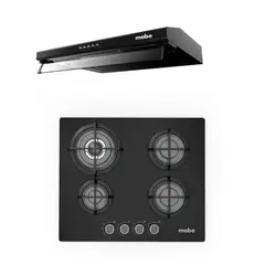 MABE - Combo Campana + Encimera 60 cm PM6045GV0CMU6020PB0