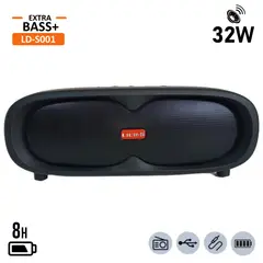 LIDIMI - Parlante Bluetooth Lidimi LD-S001 40W BT USB Radio FM