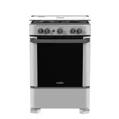 MABE - Cocina de piso a Gas 60 cm Silver CMP6010FG1