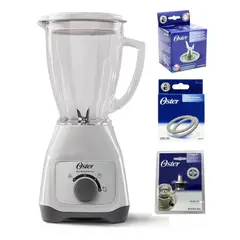 OSTER - Licuadora 2 Vel 550w Vaso Refractario + Set Repuestos