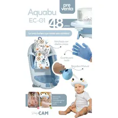 CAM - BAÑERA AQUABU AZUL 48 LITROS